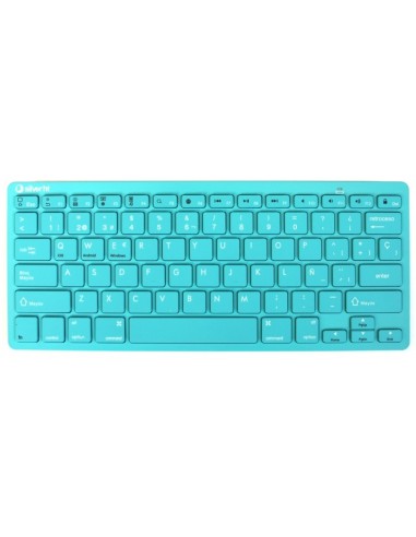 Teclado Wireless Inalámbrico Colors edition Turquesa