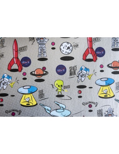 Funda Universal Estampada (9'' - 10,1'') Space Silver metal