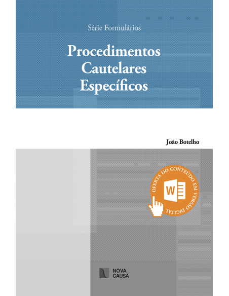PROCEDIMENTOS CAUTELARES ESPECIFICOS