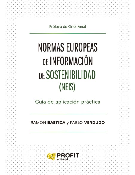 Normas europeas de informacion de sostenibilidad NIES