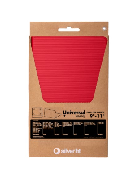 Funda Wave UNIVERSAL 9"-11" roja