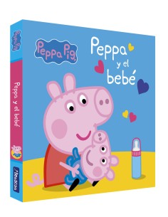 Peppa Pig Libro de carton Peppa Pig y el bebe