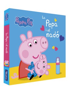 Peppa Pig Llibre de cartro La Pepa i el nado