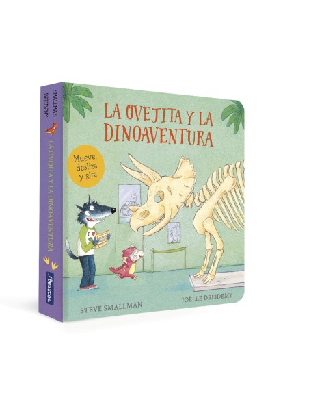 La ovejita y la dinoaventura La ovejita que vino a cenar Libro de carton