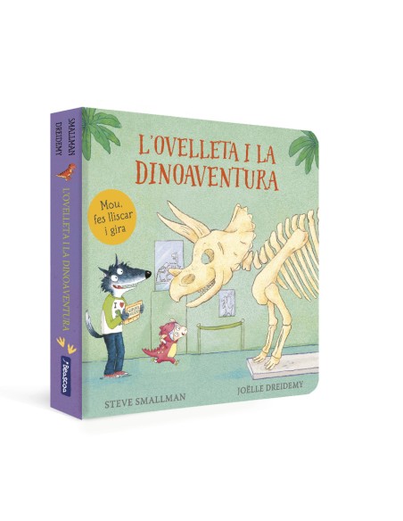 L ovelleta i la dinoaventura L ovelleta que va venir a sopar Llibre de cartro