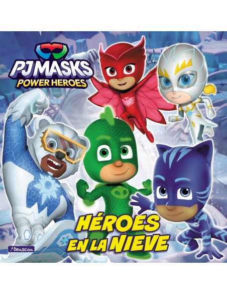 PJ Masks Un cuento Heroes en la nieve