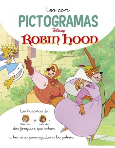 Robin Hood Leo con pictogramas Disney Lectoescritura