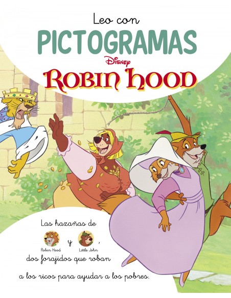 Robin Hood Leo con pictogramas Disney Lectoescritura