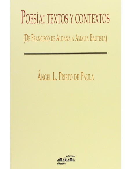 Poesia textos y contextos