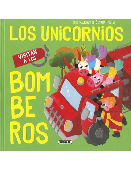Los unicornios visitan a los bomberos