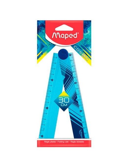 MAPED REGLA PLEGABLE COSMIC TEENS 15/30 CM