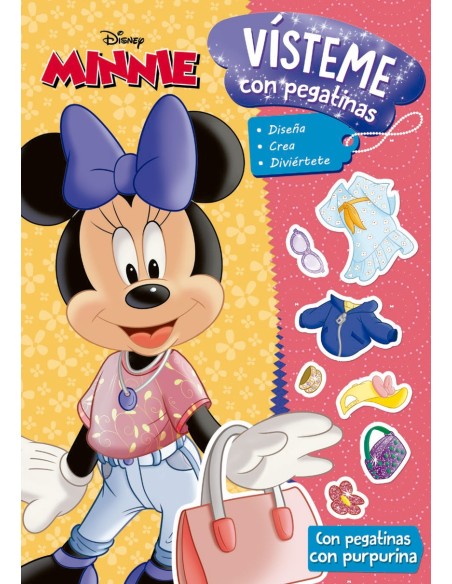 Minnie Visteme con pegatinas 2
