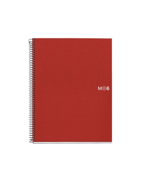 MIQ CUAD NB6 BASIC 5X5 A5 ROJO 2828