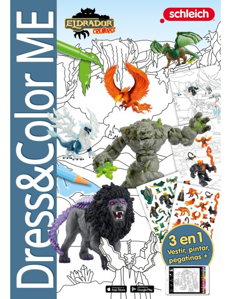 Schleich Eldrador MINI Dress ampColor ME