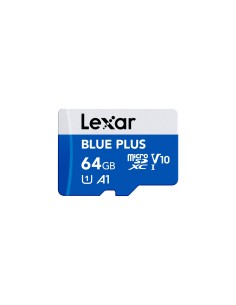 BLUE PLUS 64 GB MicroSDXC UHS-I