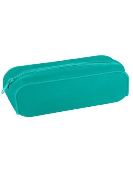 Portatodo silicona simple 19x5x7cm color verde azulado enri