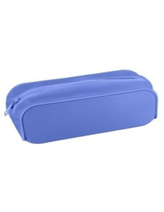 Portatodo silicona simple 19x5x7cm color azul enri