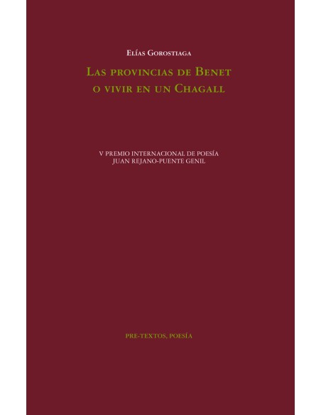 Las provincias de Benet o Vivir en un Chagall
