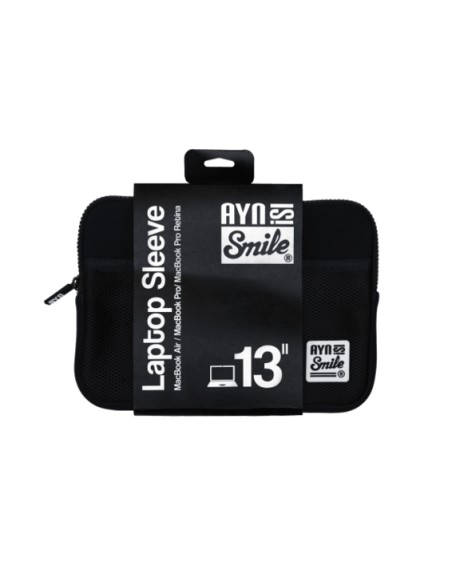 Funda Sleeve para Portátil de 13 y 14 pulgadas Fitness de Neopreno color Negro