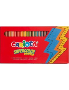 ESTUCHE 40 LAPICES DE COLORES CARIOCA SUPERCOLOR