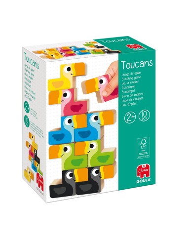  TOUCAN STACKING GAME DISET 