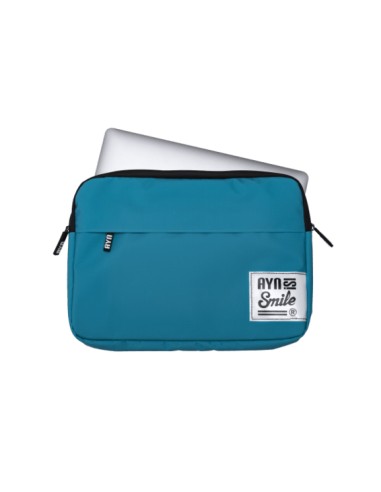 Funda Sleeve para Portátil de 13 y 14 pulgadas Akira impermeable color Azul Turquesa