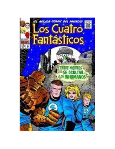 BIBLIOTECA MARVEL LOS 4 FANTASTICOS 09