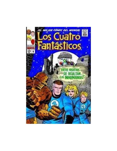 BIBLIOTECA MARVEL LOS 4 FANTASTICOS 09