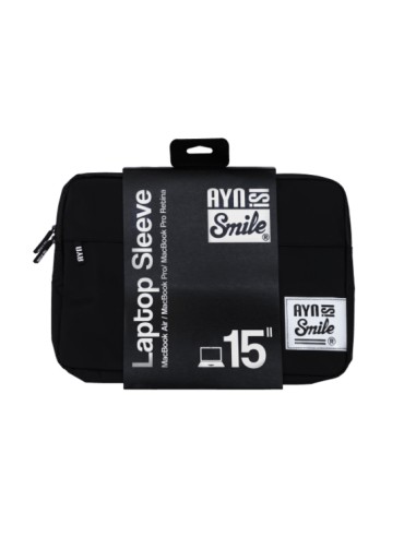 Funda Sleeve Portatil/ Tablet Tarpaulin 15"- 15.6" AKIRA Black