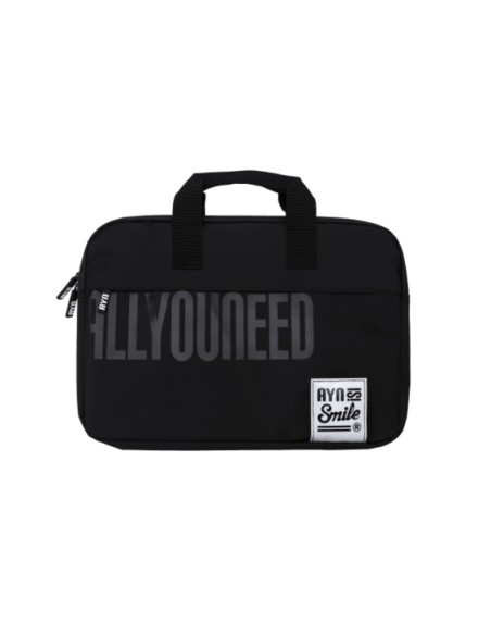 Maletín Portátil hasta 15.6" Tarpaulin AKIRA Black