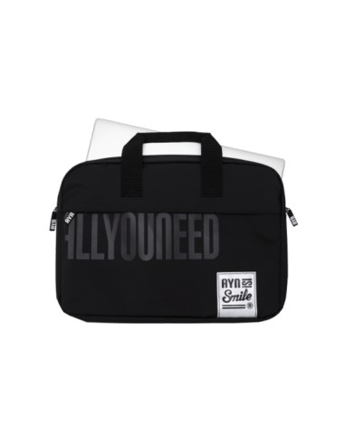 Maletín Portátil hasta 15.6" Tarpaulin AKIRA Black