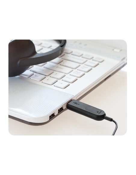  AURICULARES LOGITECH H340 CON MICROFONO USB COLOR NEGRO 