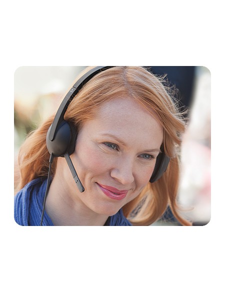  AURICULARES LOGITECH H340 CON MICROFONO USB COLOR NEGRO 