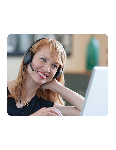  AURICULARES LOGITECH H340 CON MICROFONO USB COLOR NEGRO 