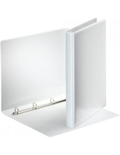 CARPETA CANGURO A4 4 ANILLAS 16MM COLOR BLANCO