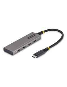Hub USB-C de 4 Puertos - Ladrón Tipo C de 4 Puertos - PD de Carga de 100W - 10Gbps - 4x Puertos Tipo C - Aluminio Reciclado- Pro