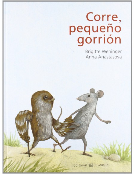 Corre pequeno gorrion