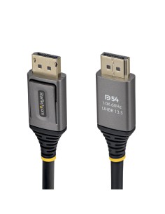 Cable DisplayPort 2.1 de 1m - Cable DP54 Certificado VESA - Cable DP 2.1 - 8K 60Hz, 10K 60Hz/8K 144Hz/4K 240Hz con DSC 1.2a Sin 