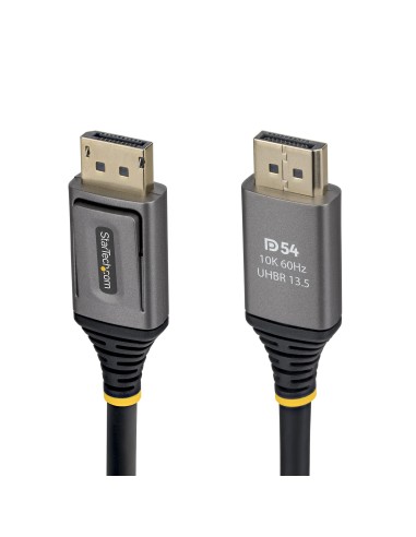 Cable DisplayPort 2.1 de 1m - Cable DP54 Certificado VESA - Cable DP 2.1 - 8K 60Hz, 10K 60Hz/8K 144Hz/4K 240Hz con DSC 1.2a Sin 
