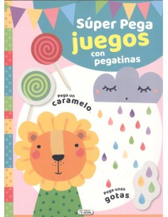 Super pega juegos con pegatinas