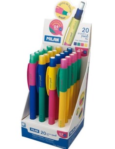 Exp 20 portaminas goma 09mm hb pl1