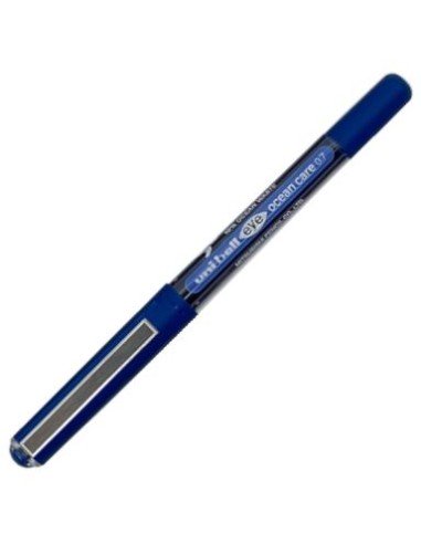 C 12 BOLIGRAFO UNI BALL OCEAN CARE AZUL 07MM UB 157