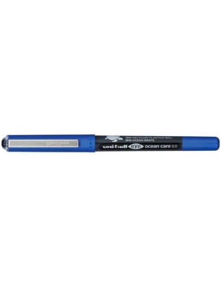 C 12 BOLIGRAFO UNI BALL OCEAN CARE NEGRO 05MM UB 150