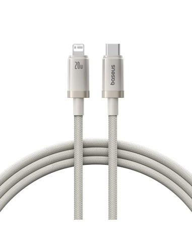 P10378101G21-00 cable de conector Lightning 1 m Plata, Metálico