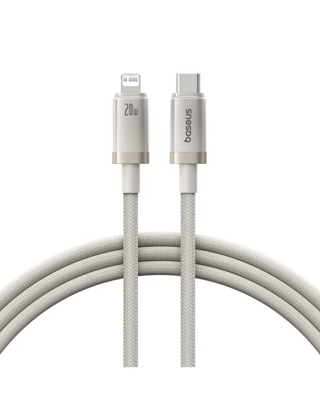 P10378101G21-00 cable de conector Lightning 1 m Plata, Metálico