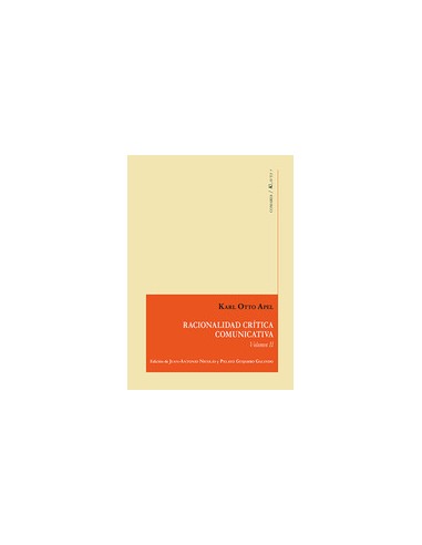 RACIONALIDAD CRITICA COMUNICATIVA VOL II