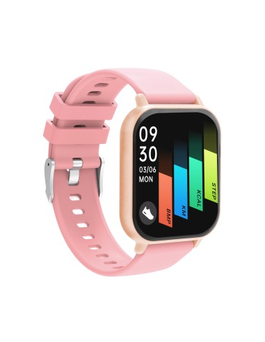 SWC-176RO Relojes inteligentes y deportivos 4,6 cm (1.81") TFT Digital Pantalla táctil Rosa
