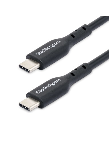 Paquete de 2 Cables USB-C de Carga de 2m - Cable USB 2.0 Cargador para Portátiles - Cable USB Tipo C - PD 60W 3A - Recubrimiento