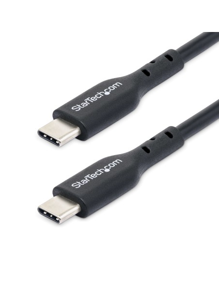 Paquete de 2 Cables USB-C de Carga de 2m - Cable USB 2.0 Cargador para Portátiles - Cable USB Tipo C - PD 60W 3A - Recubrimiento