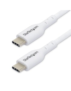 Paquete de 2 Cables USB-C de Carga de 2m - Cable USB Tipo C Cargador para Portátiles - USB 2.0 - PD 60W 3A - Recubrimiento de TP